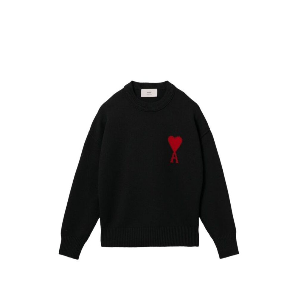 Ami Paris Men's Sweaters Black